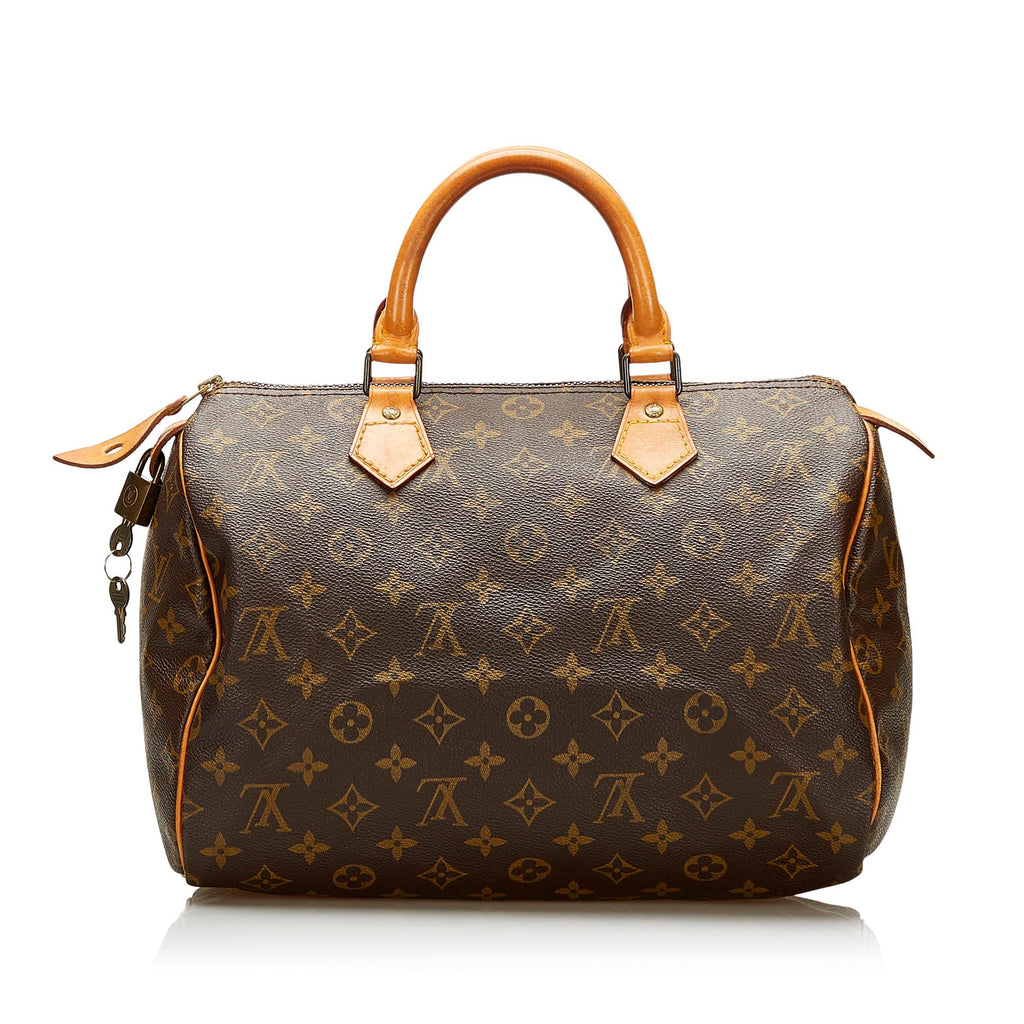 Louis Vuitton Monogram Speedy 30 (SHG-35780)