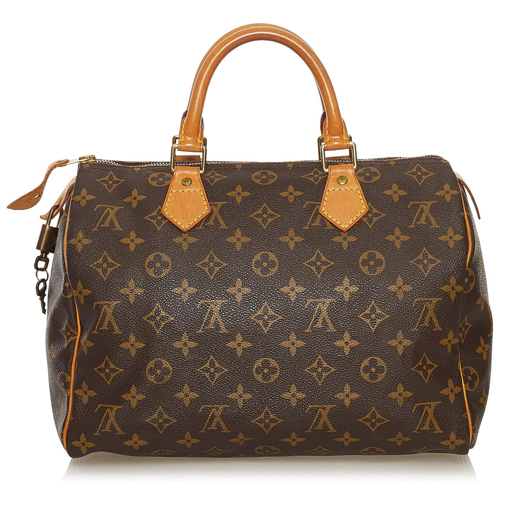 Louis Vuitton Monogram Speedy 30 (SHG-35837)