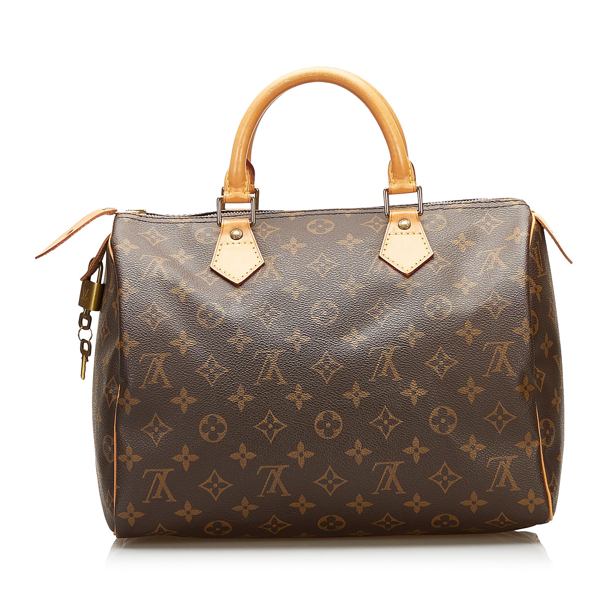 Louis Vuitton Monogram Speedy 30 (SHG-36052)