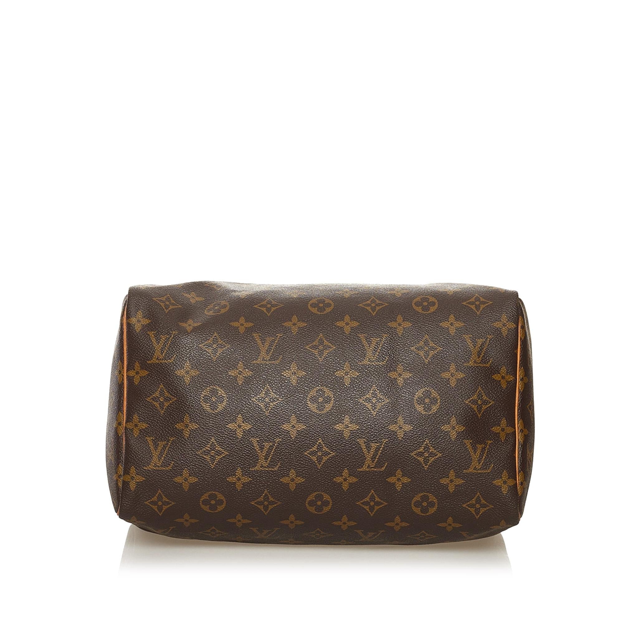 Louis Vuitton Monogram Speedy 30 (SHG-36297)