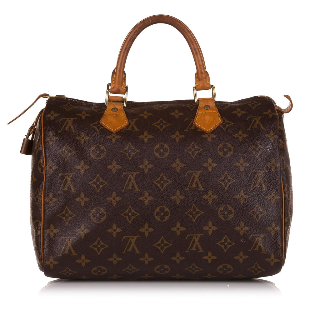 Louis Vuitton Monogram Speedy 30 (SHG-36596)