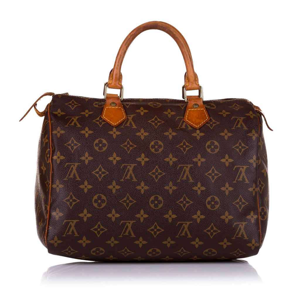 Louis Vuitton Monogram Speedy 30 (SHG-36619)