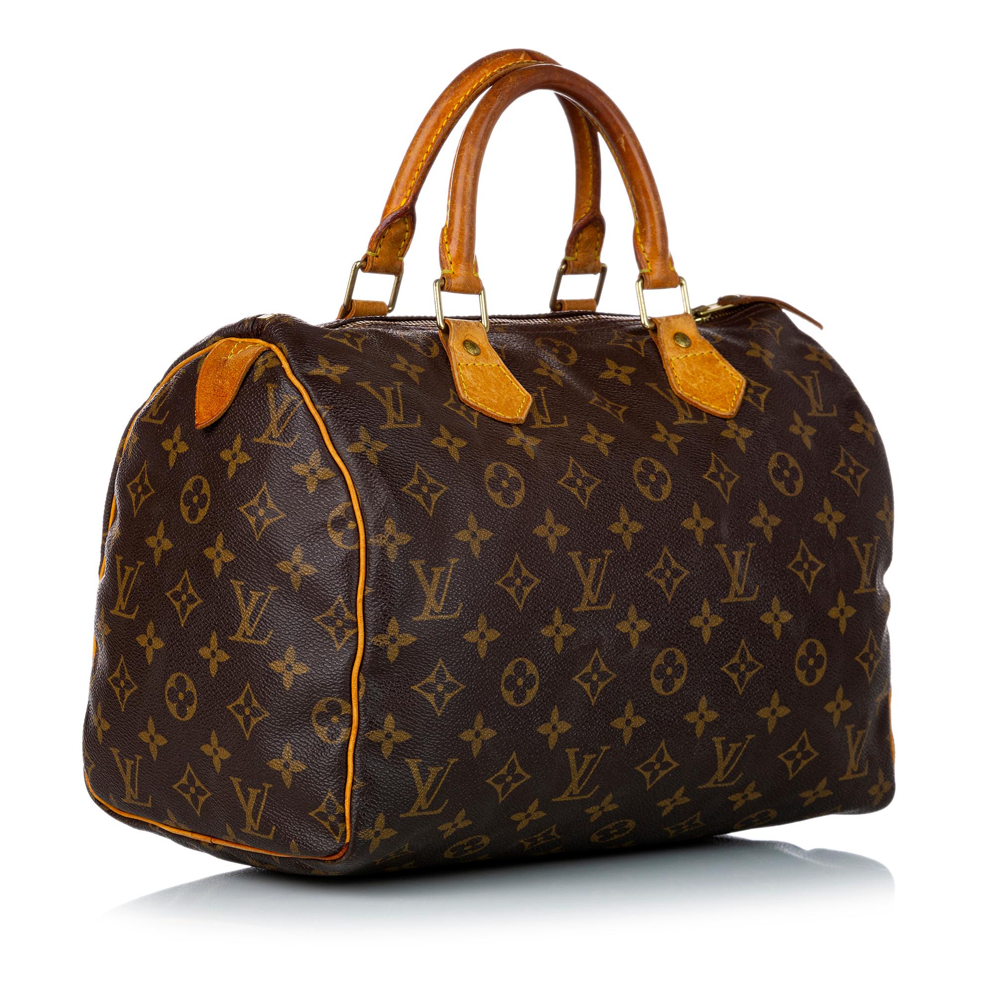Louis Vuitton Monogram Speedy 30 (SHG-36622)