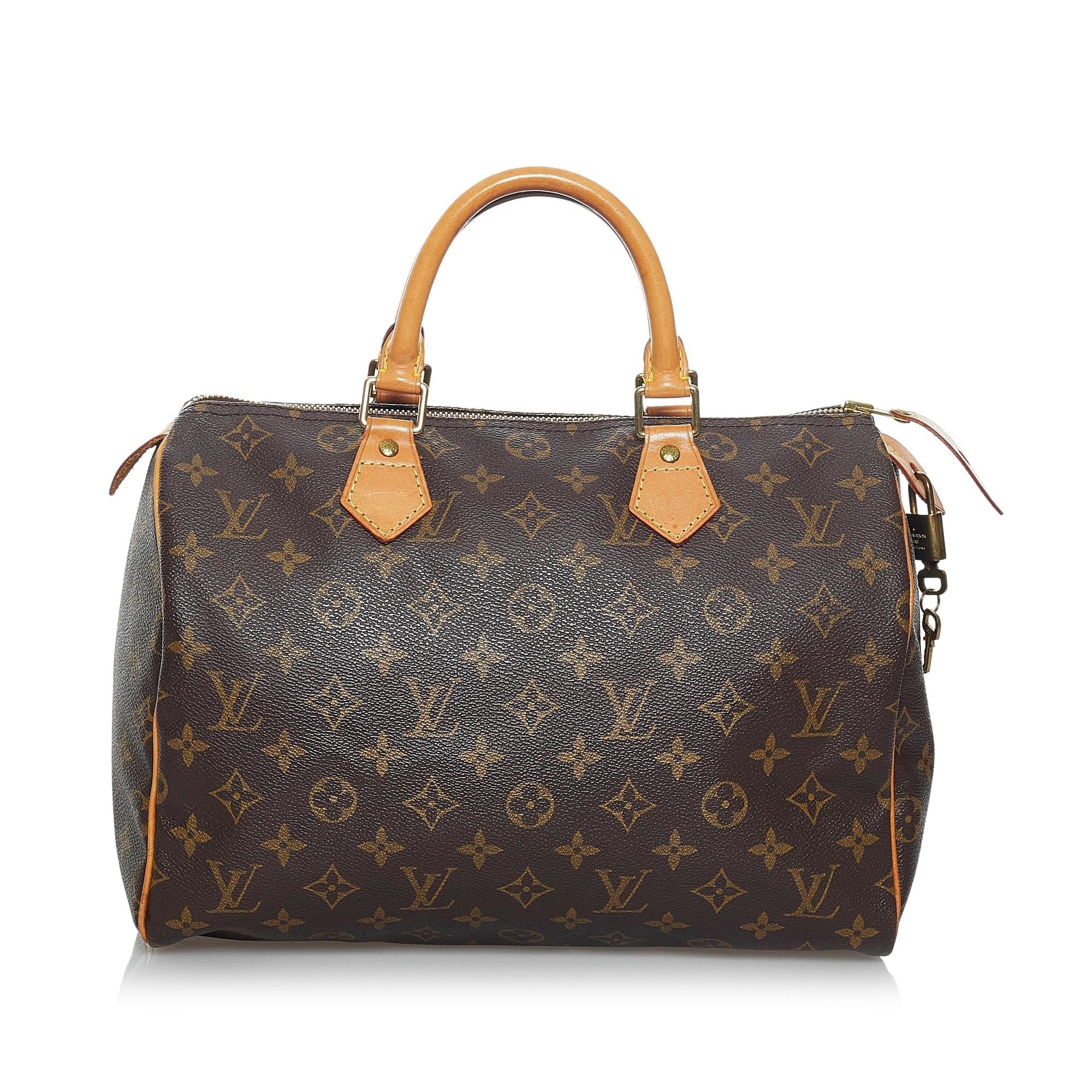 Louis Vuitton Monogram Speedy 30 (SHG-37286)