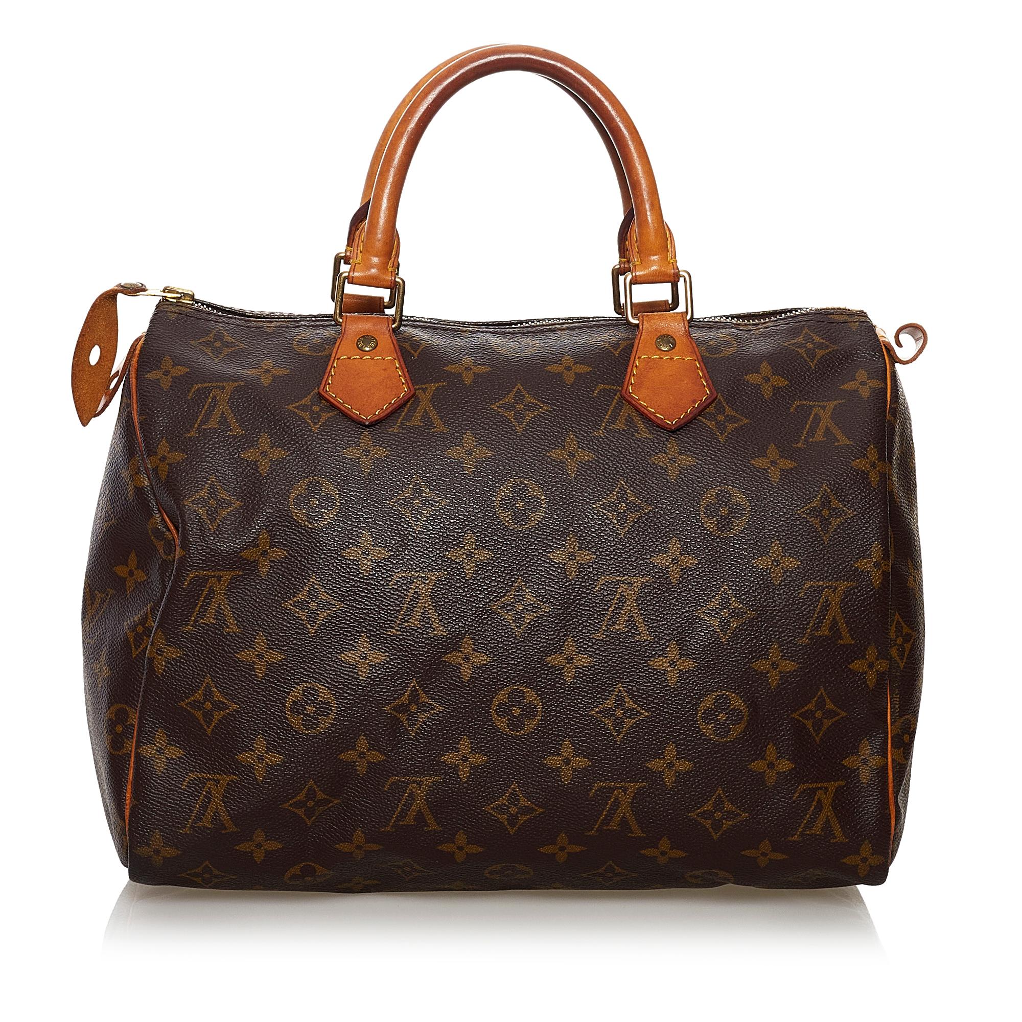 Louis Vuitton Monogram Speedy 30 (SHG-37697)