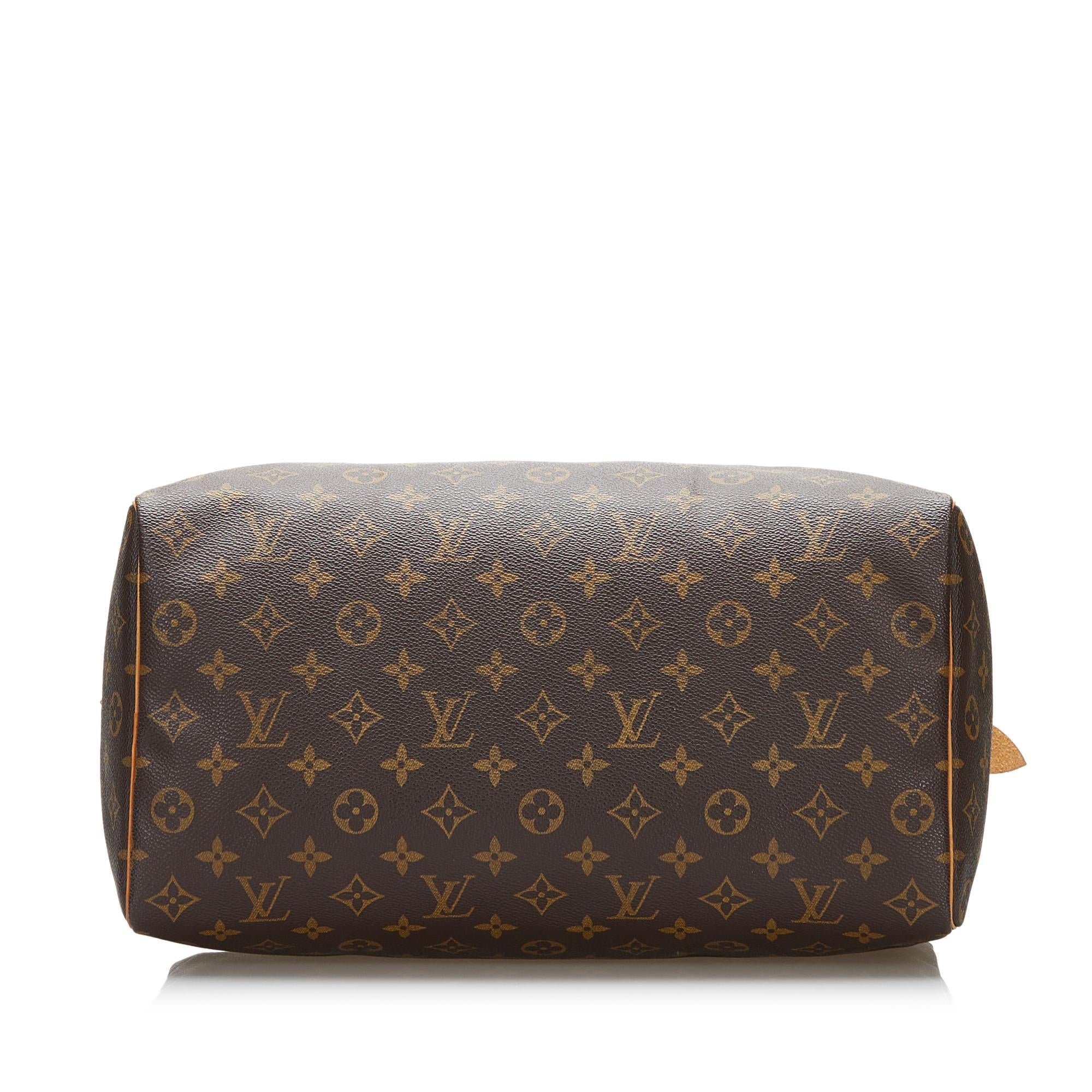 Louis Vuitton Monogram Speedy 35 (SHG-36881)