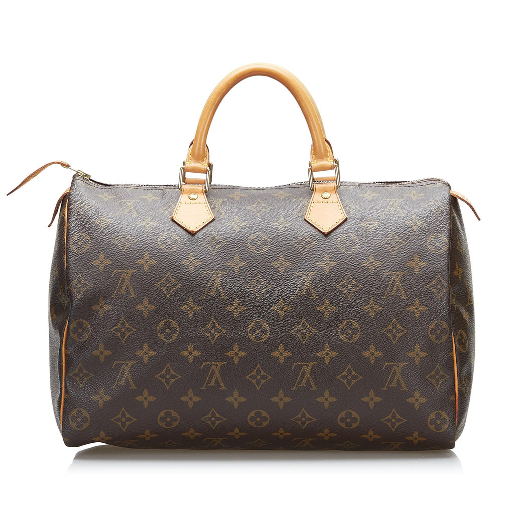 Louis Vuitton Monogram Speedy 35 (SHG-djNKTt)