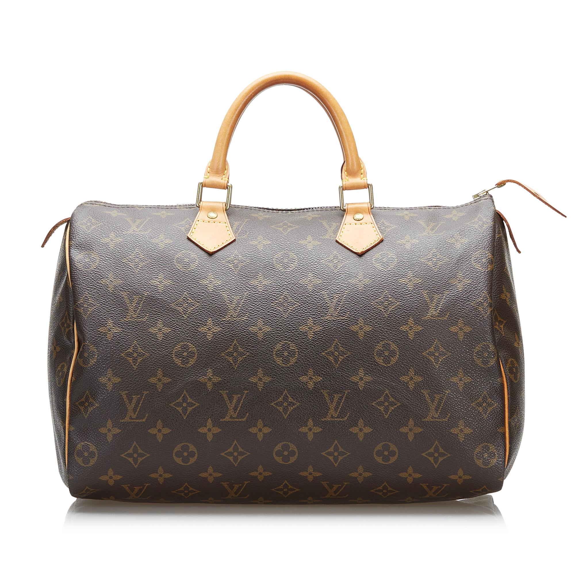 Louis Vuitton Monogram Speedy 35 (SHG-djNKTt)