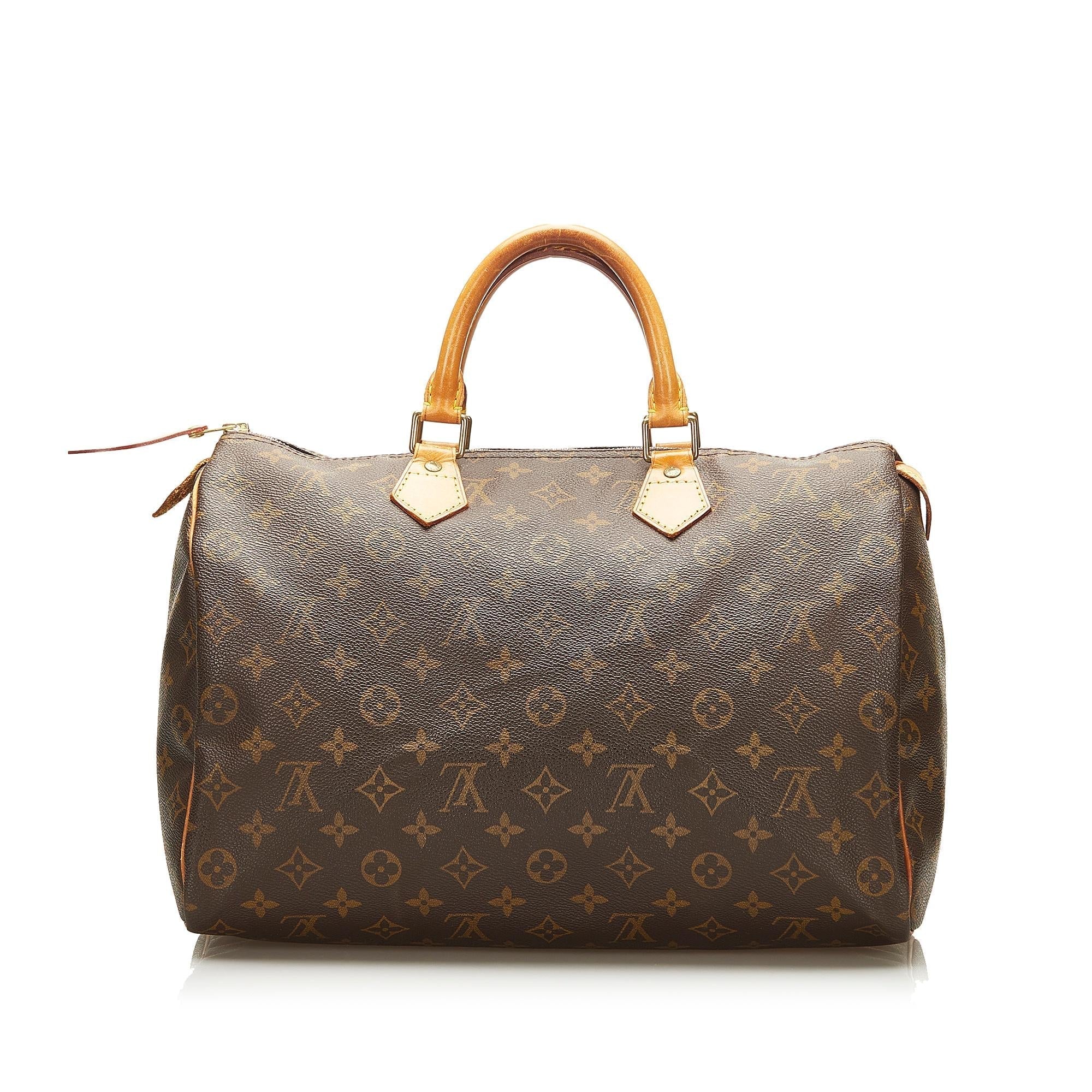 Louis Vuitton Monogram Speedy 35 (SHG-fQTvLp)