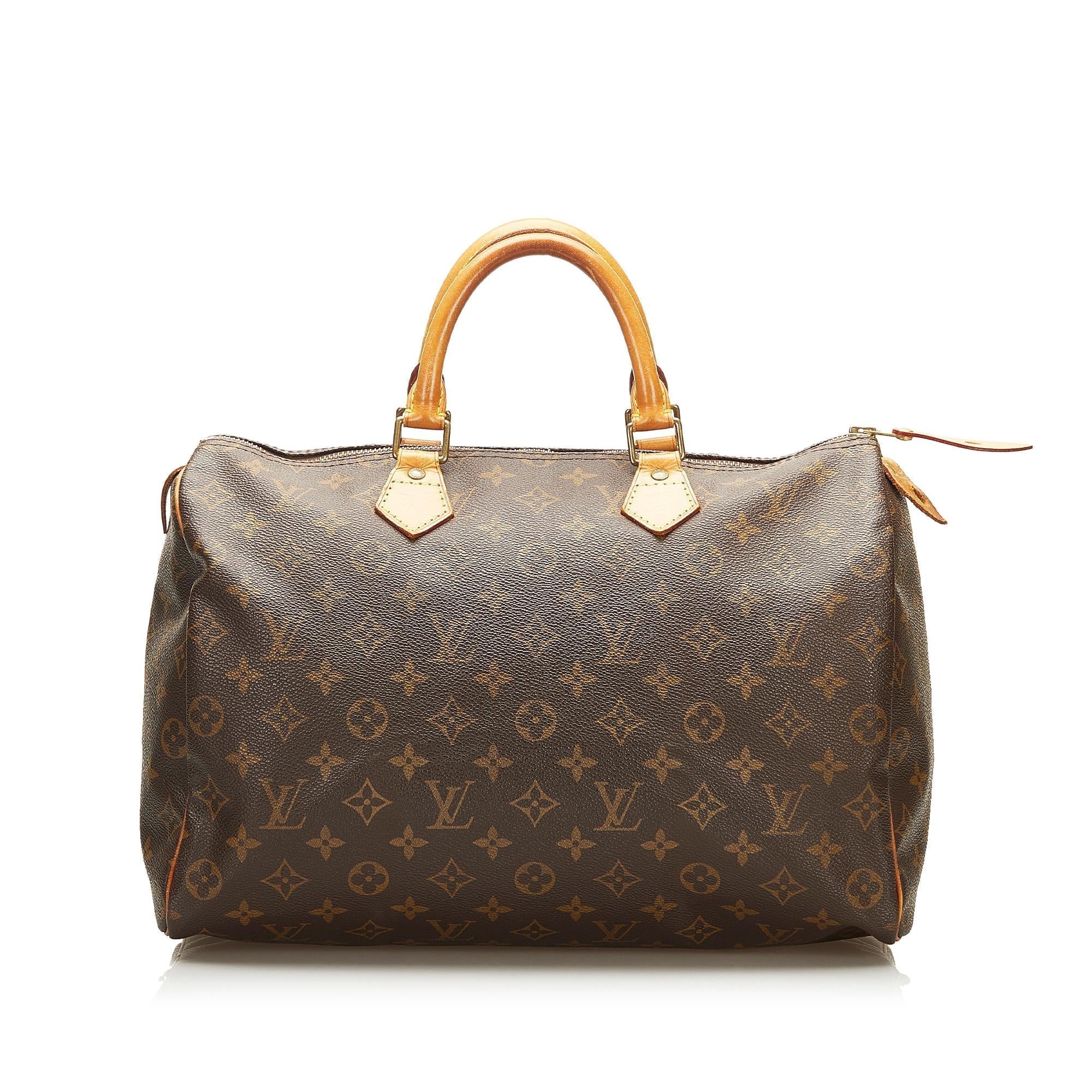 Louis Vuitton Monogram Speedy 35 (SHG-fQTvLp)