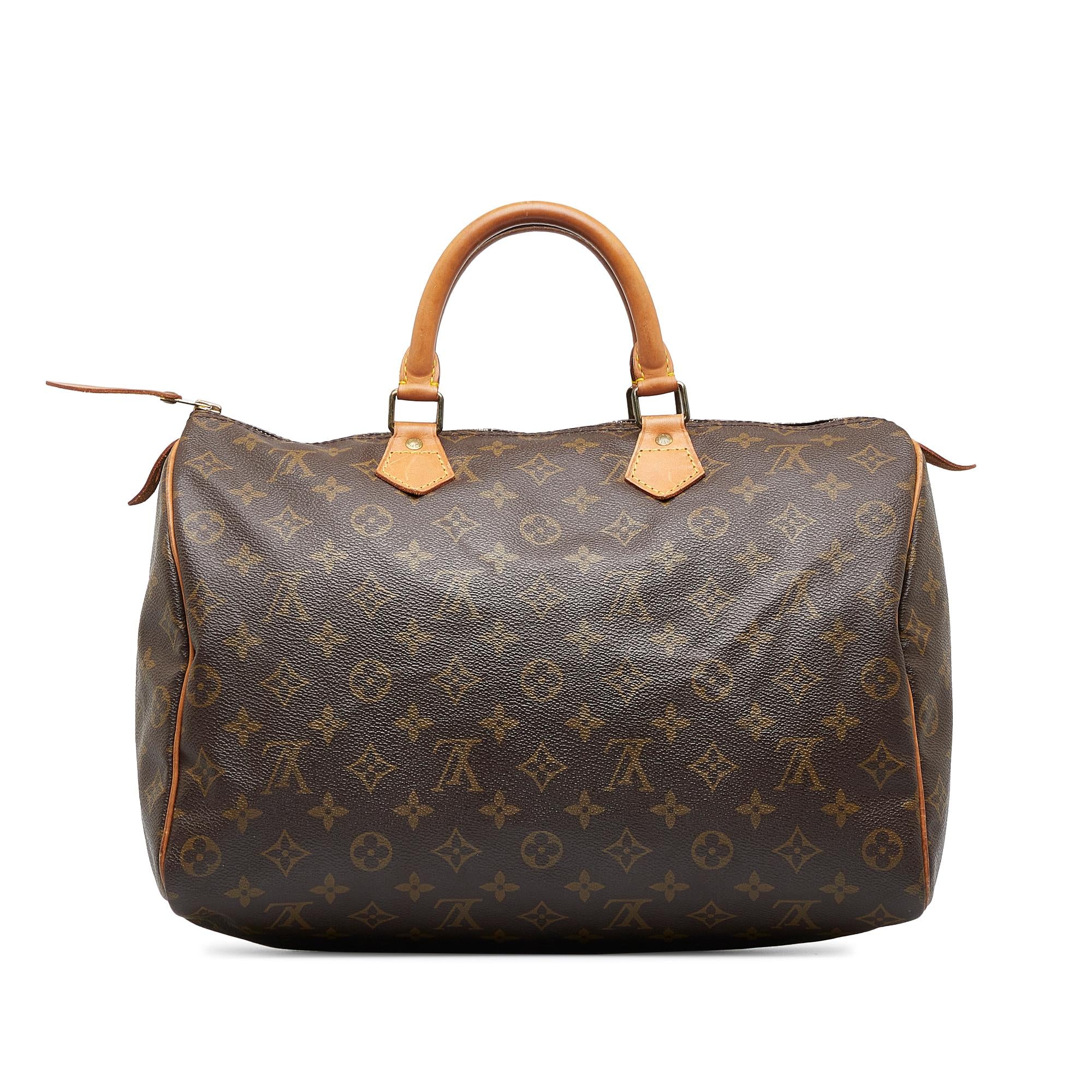 Louis Vuitton Monogram Speedy 35 (SHG-MZig8K)