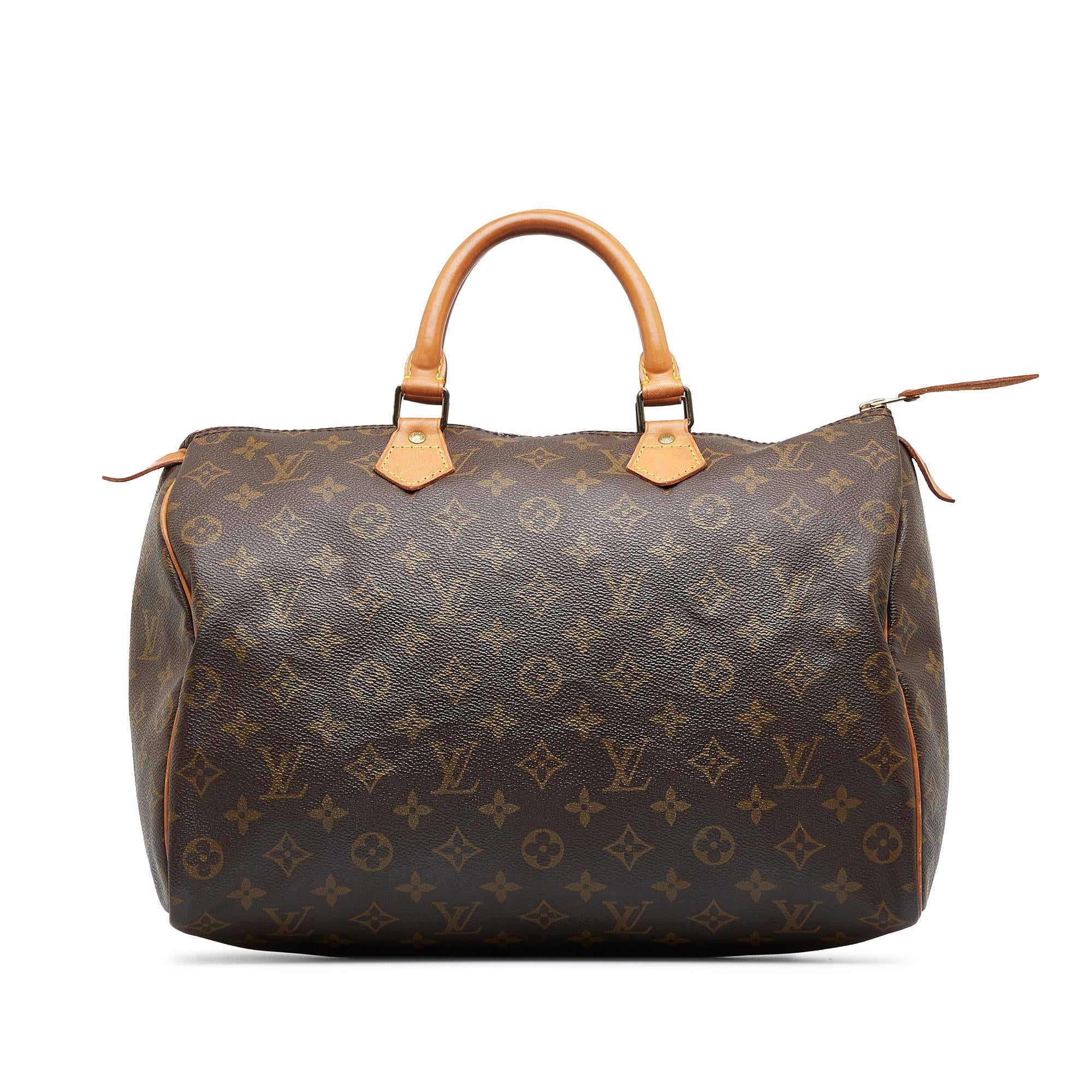 Louis Vuitton Monogram Speedy 35 (SHG-MZig8K)