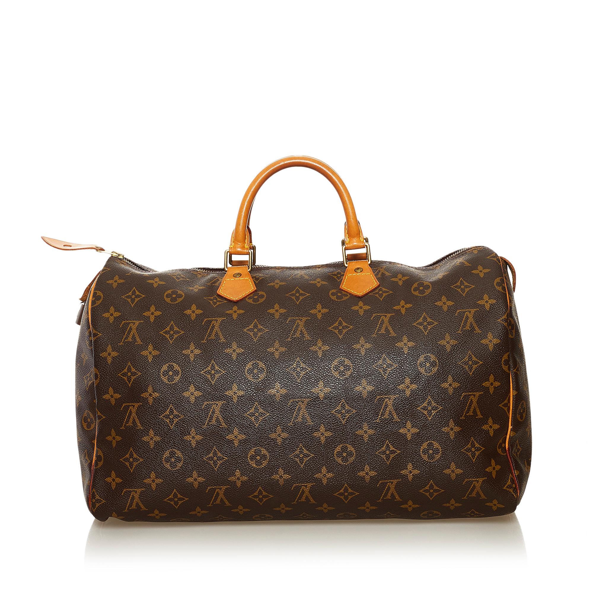 Louis Vuitton Monogram Speedy 40 (SHG-36276)