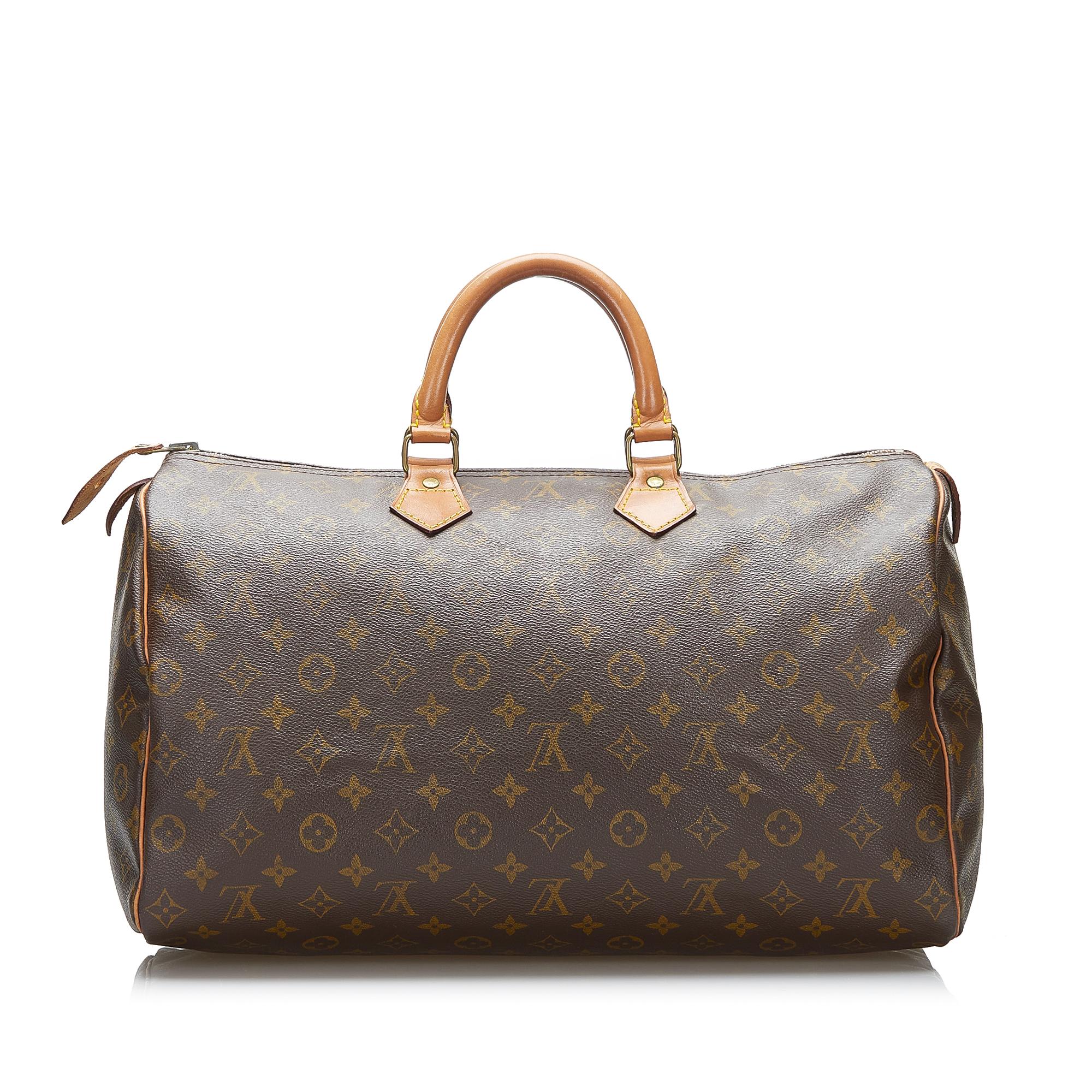 Louis Vuitton Monogram Speedy 40 (SHG-VR51hI)