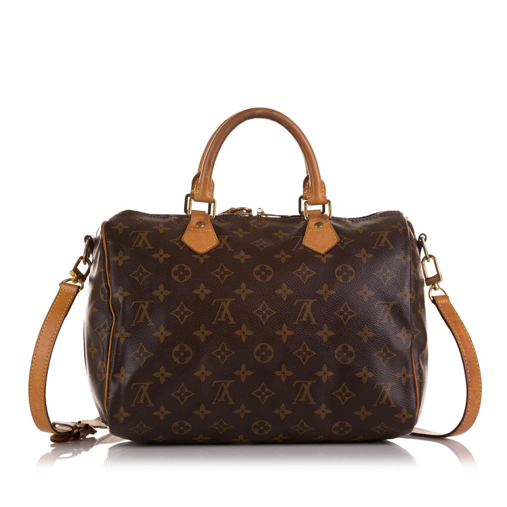 Louis Vuitton Monogram Speedy Bandouliere 30 (SHG-FM2NTm)