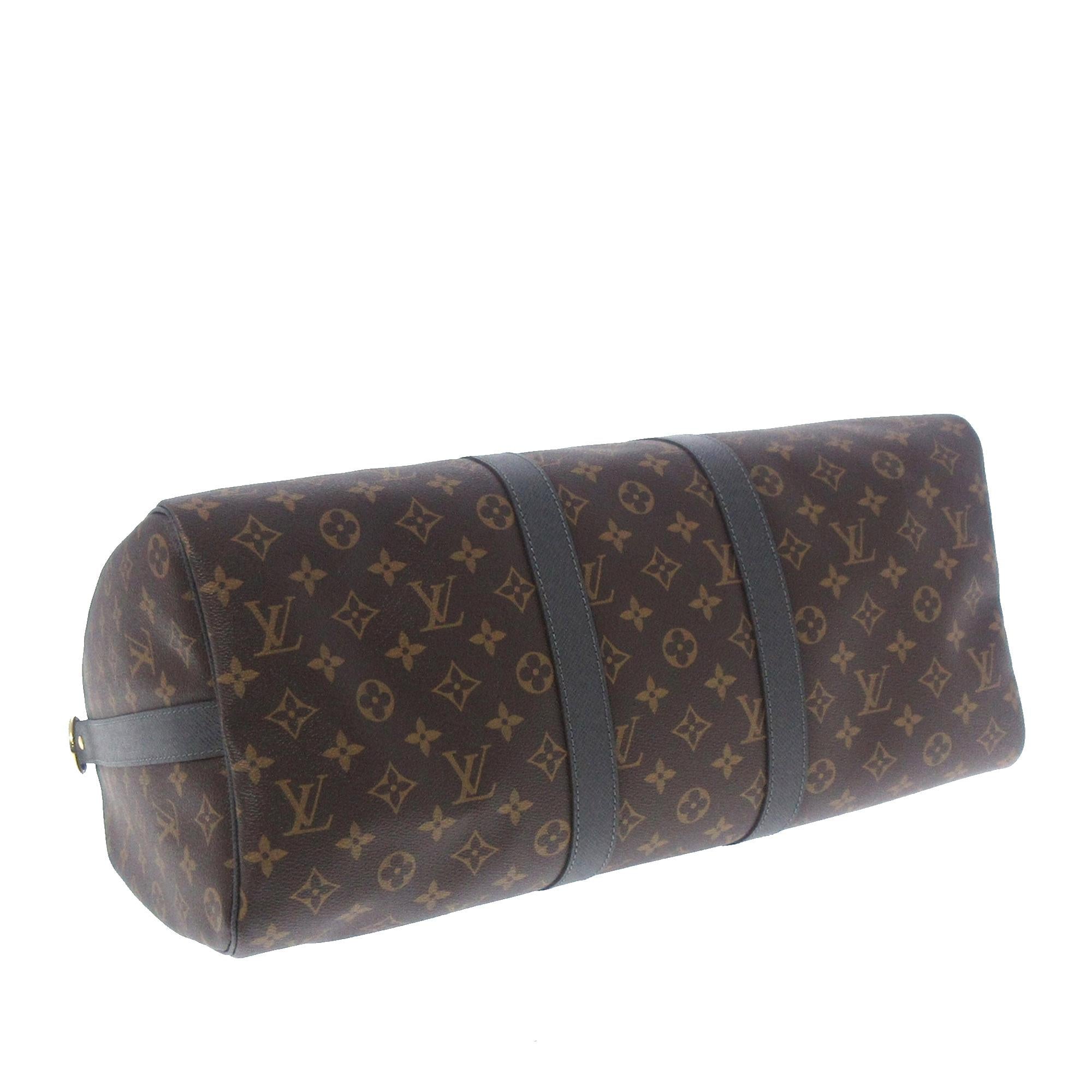 Louis Vuitton Monogram Taiga Outdoor Keepall Bandouliere 45 (SHG-sbH6nS)