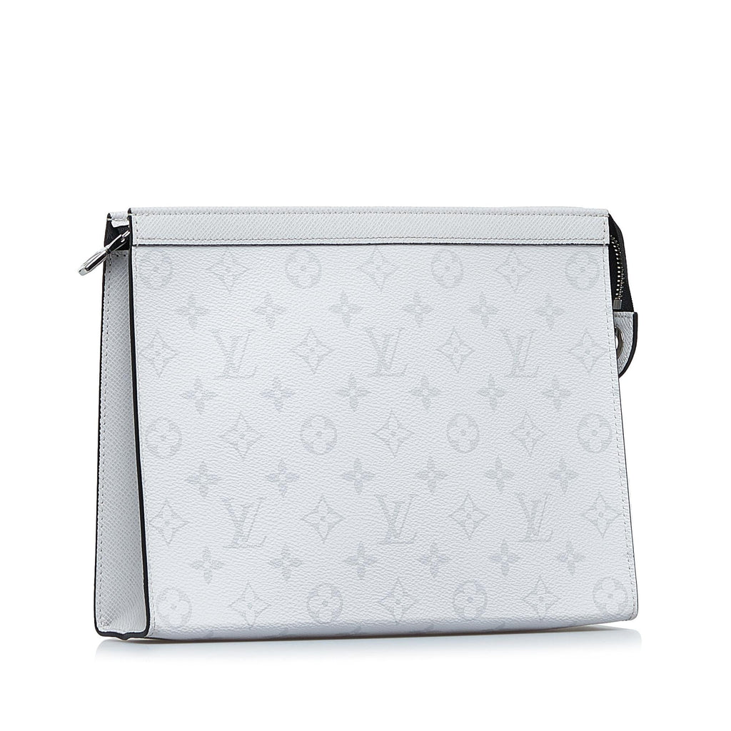 Louis Vuitton Monogram Taigarama Pochette Voyage MM (SHG-XGxVo6)