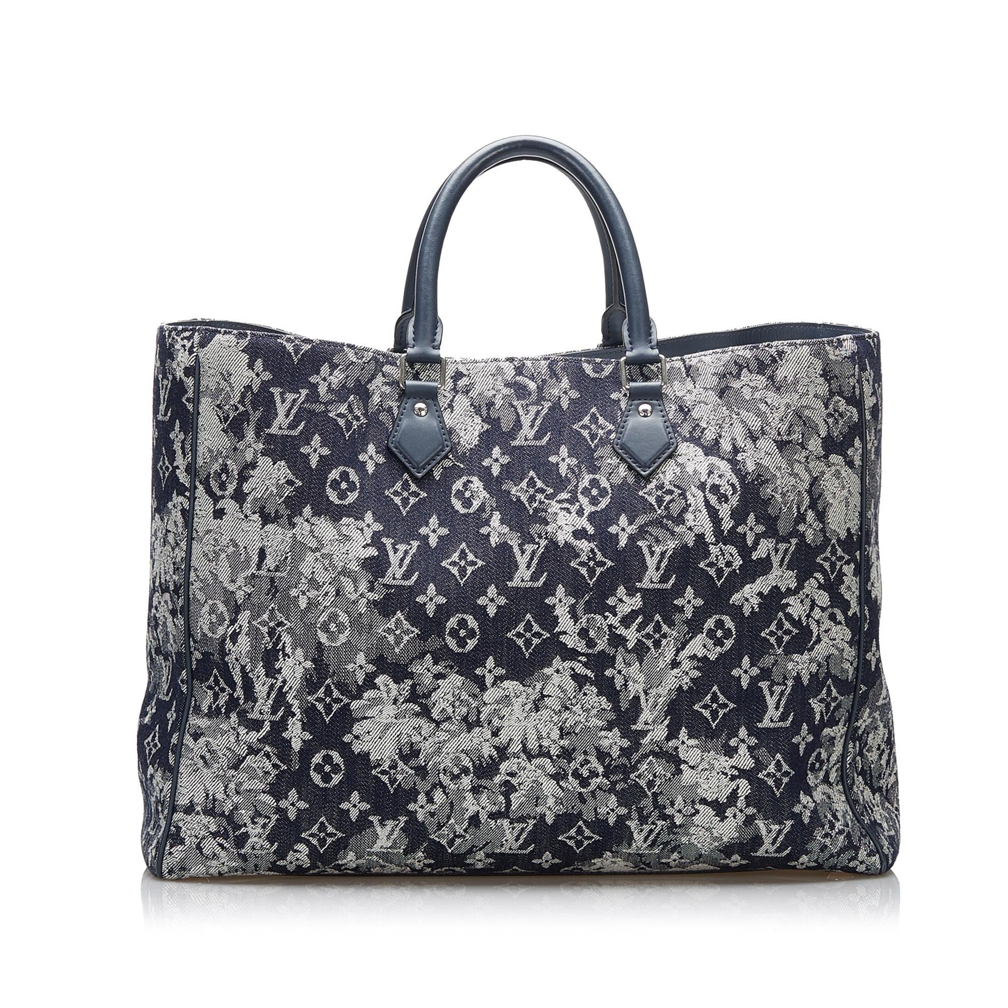 Louis Vuitton Monogram Tapestry Grand Sac (SHG-ggcKej)