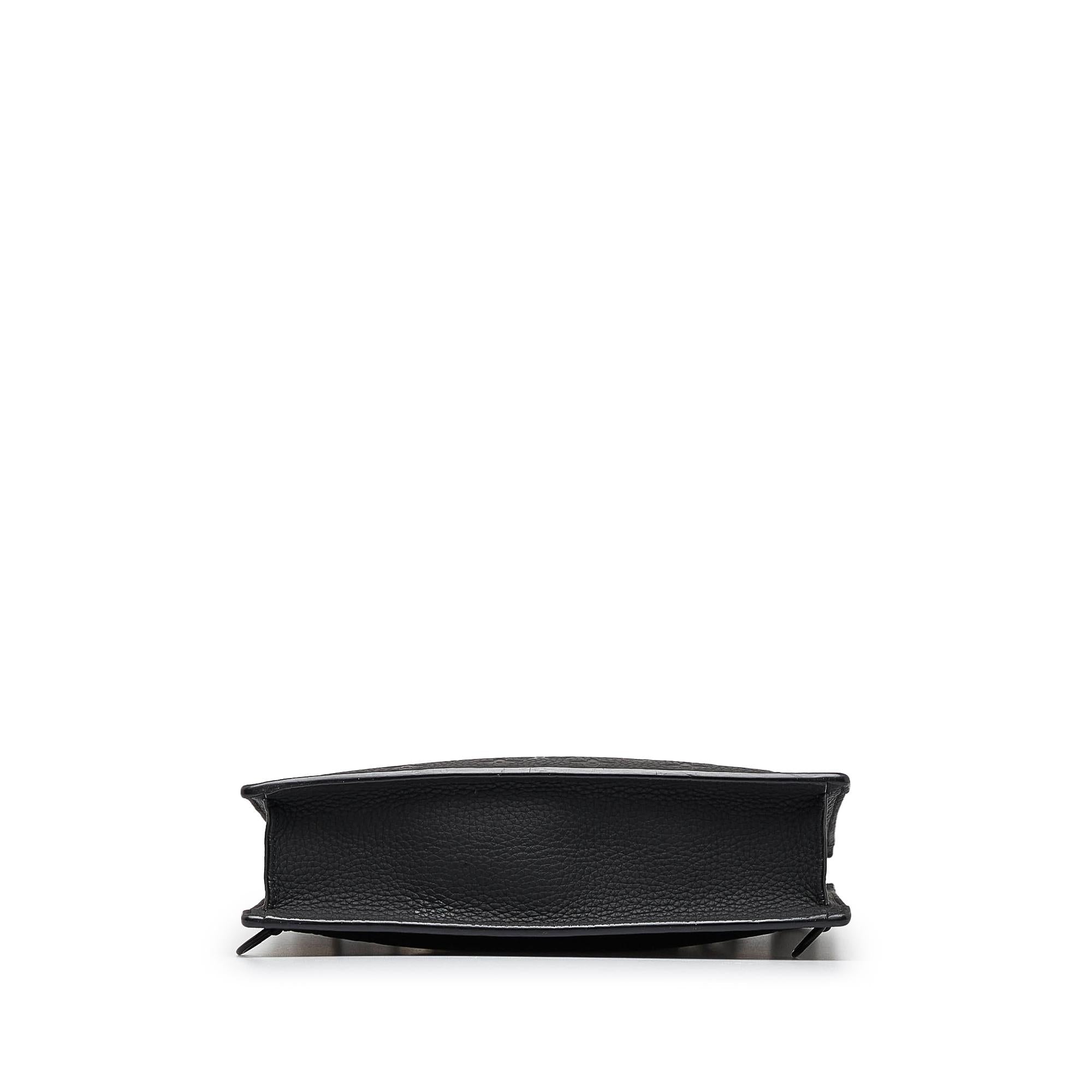 Louis Vuitton Monogram Taurillon Sac Plat (SHG-7zsfVO)