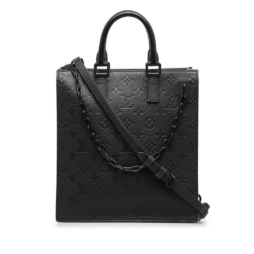 Louis Vuitton Monogram Taurillon Sac Plat (SHG-7zsfVO)