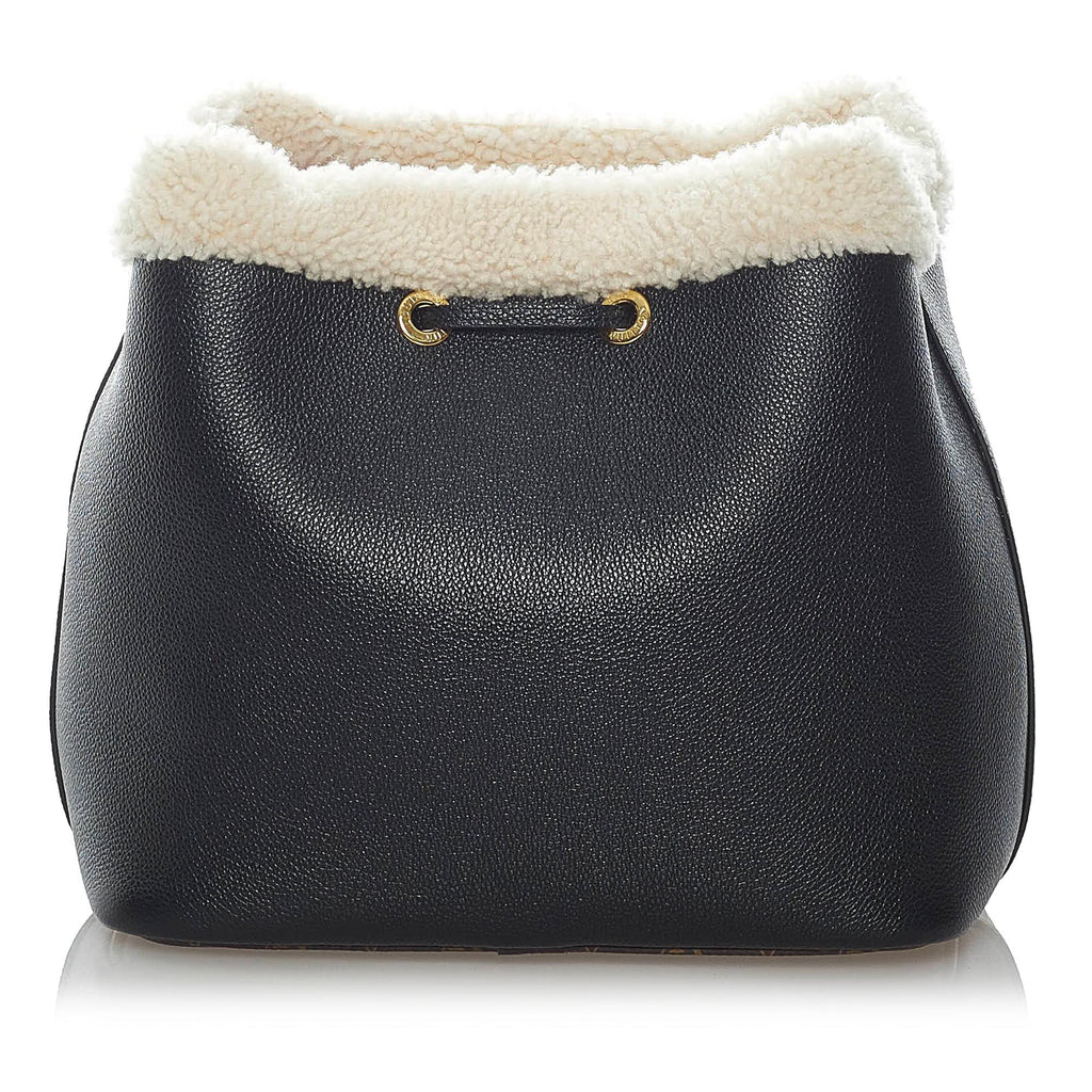 Louis Vuitton Monogram Teddy Shearling Neonoe (SHG-37294)