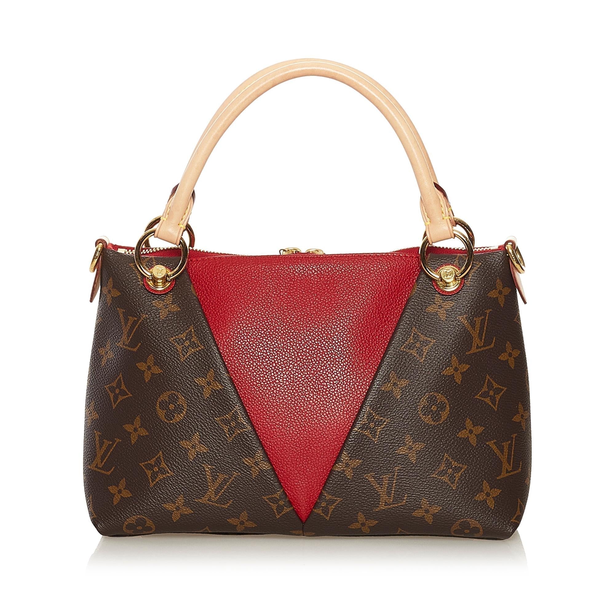 Louis Vuitton Monogram V Satchel (SHG-35831)