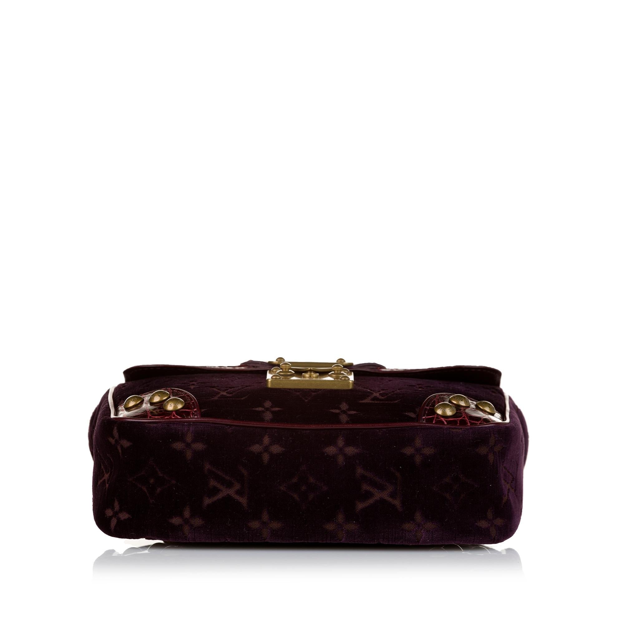 Louis Vuitton Monogram Velours Irvine (SHG-35468)