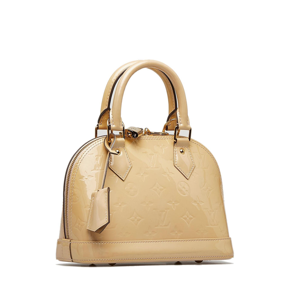 Louis Vuitton Monogram Vernis Alma BB (SHG-KbY5nW)