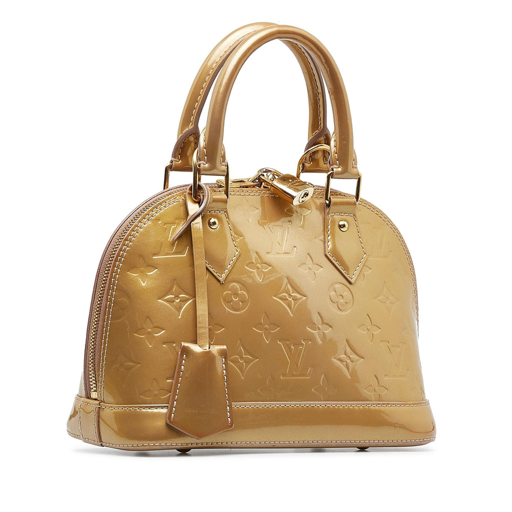 Louis Vuitton Monogram Vernis Alma BB (SHG-8kh7FP)