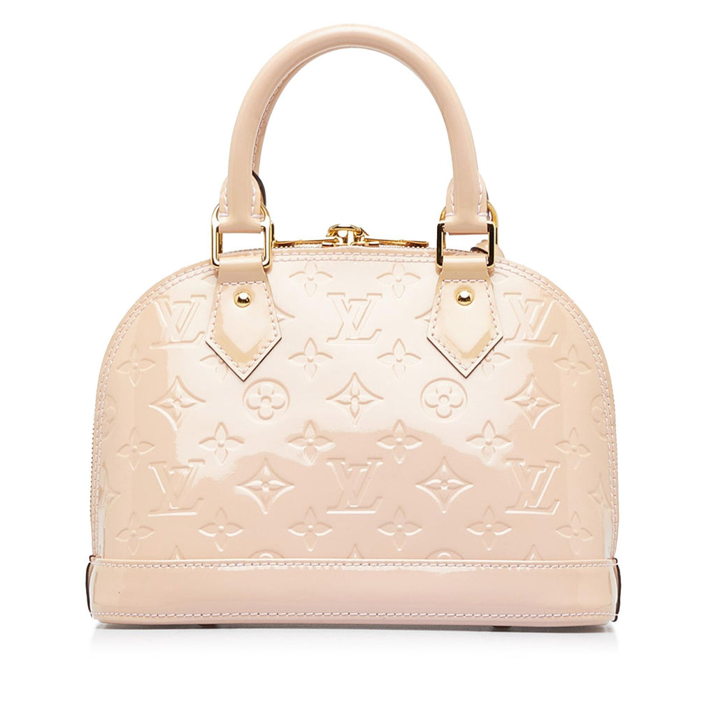 Louis Vuitton Monogram Vernis Alma BB (SHG-EaY81w)