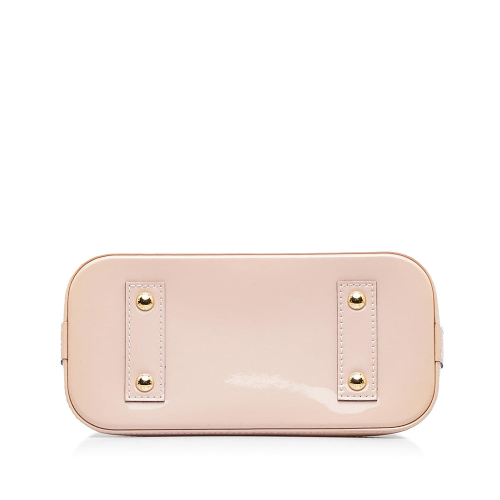 Louis Vuitton Monogram Vernis Alma BB (SHG-EaY81w)