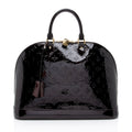 Louis Vuitton Monogram Vernis Alma GM Satchel (SHF-NbLRlp)