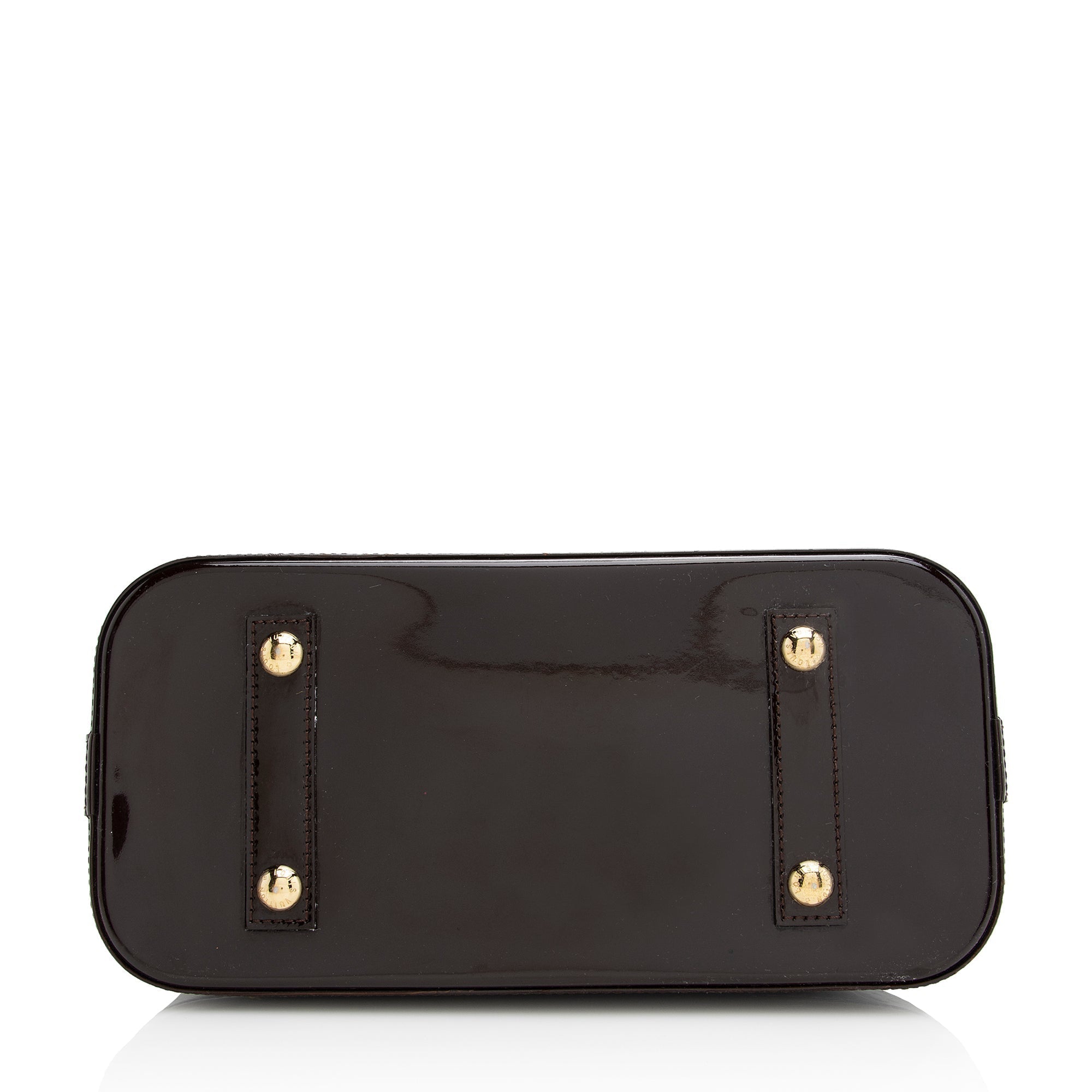 Louis Vuitton Monogram Vernis Alma PM Satchel (SHF-22167)