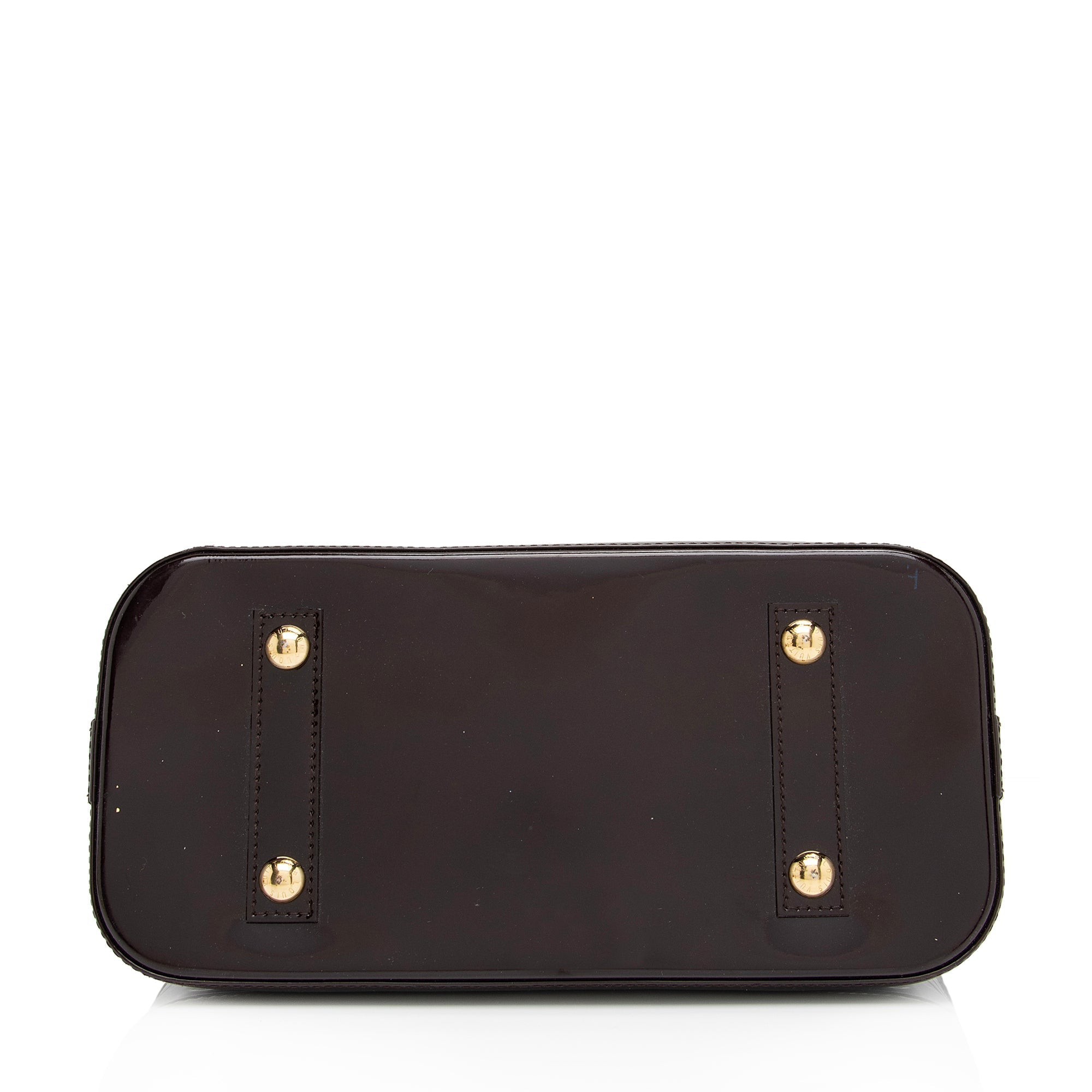 Louis Vuitton Monogram Vernis Alma PM Satchel (SHF-fmHWuP)