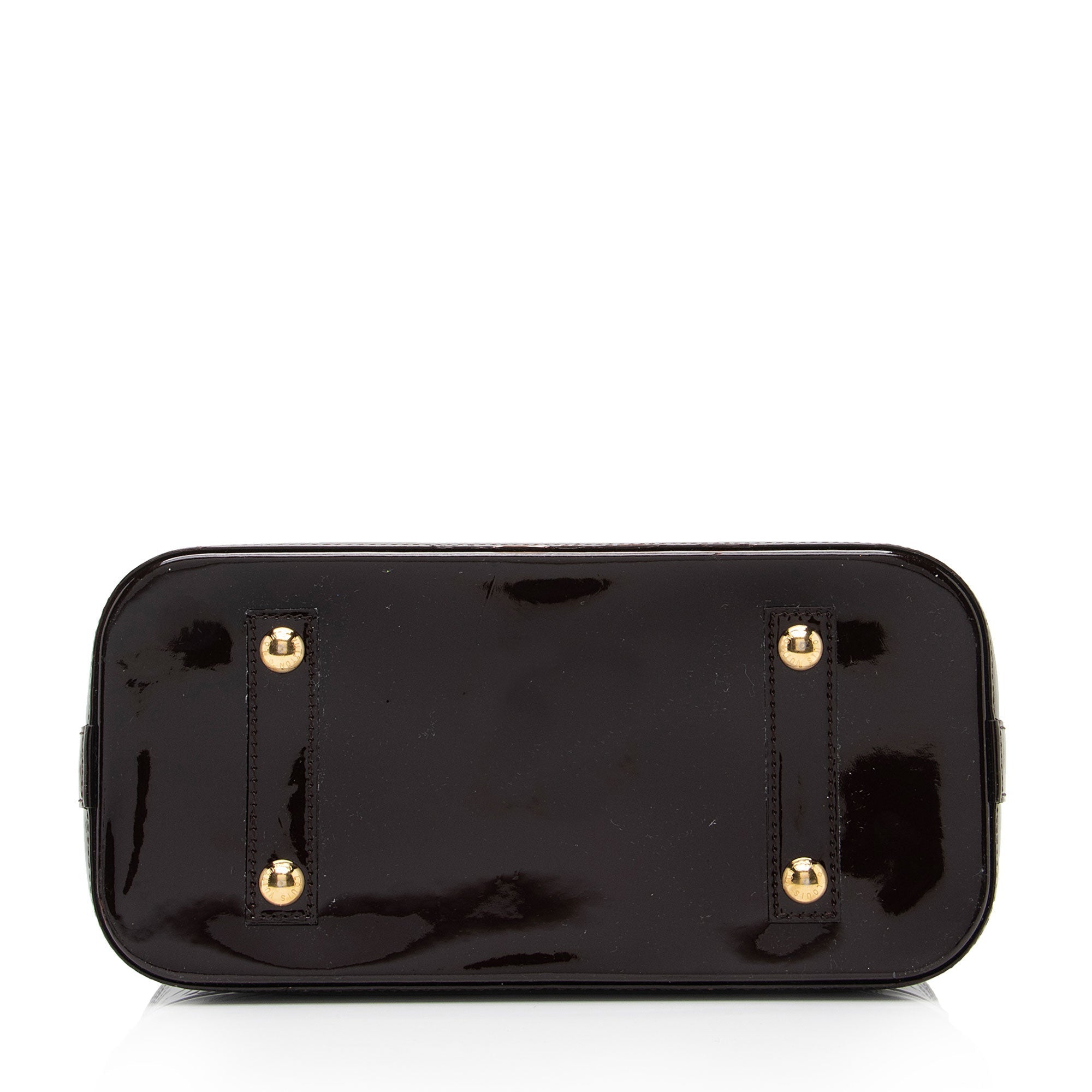Louis Vuitton Monogram Vernis Alma PM Satchel (SHF-kN8GF6)