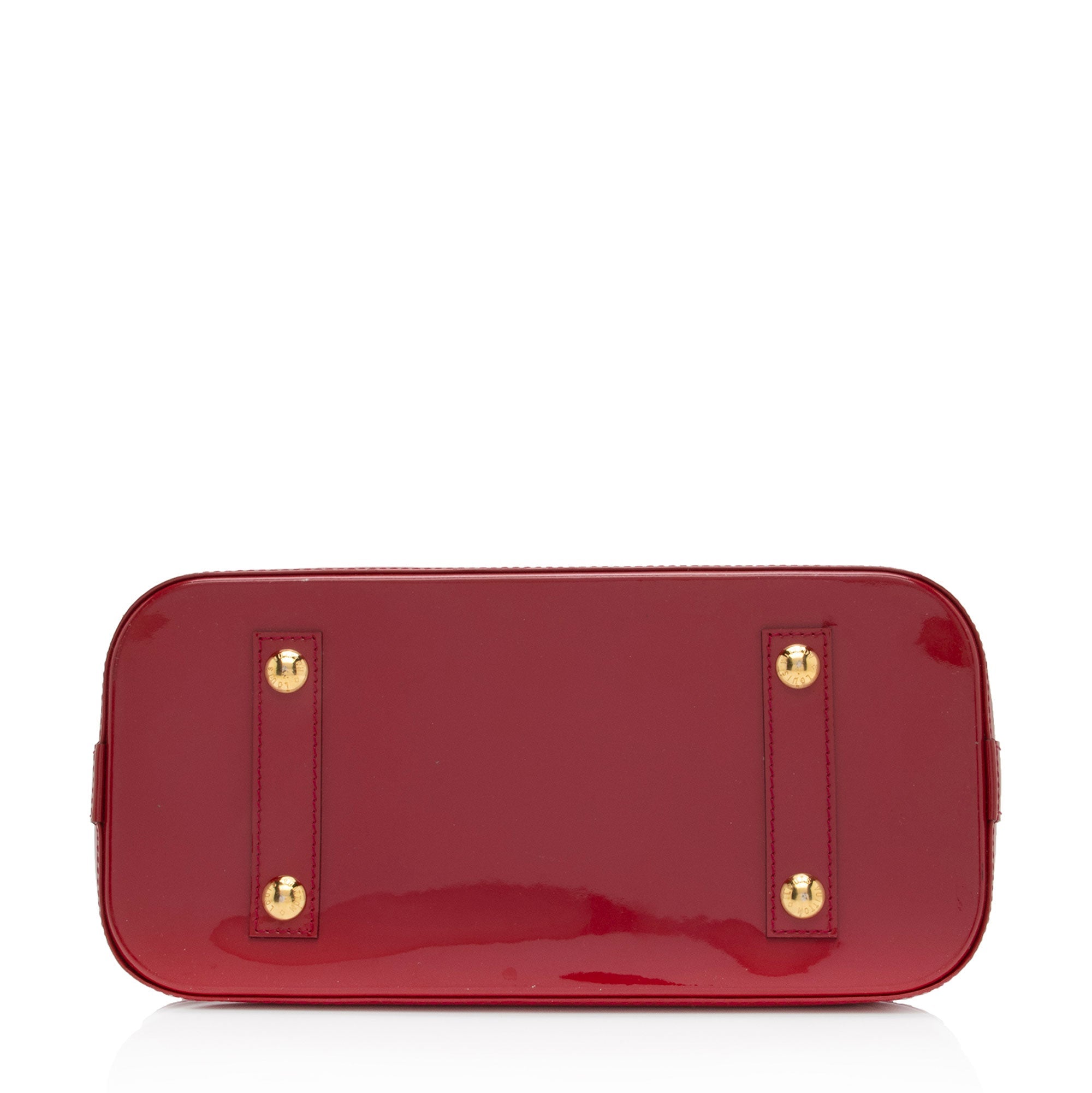 Louis Vuitton Monogram Vernis Alma PM Satchel (SHF-yz8PNO)