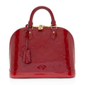 Louis Vuitton Monogram Vernis Alma PM Satchel (SHF-yz8PNO)