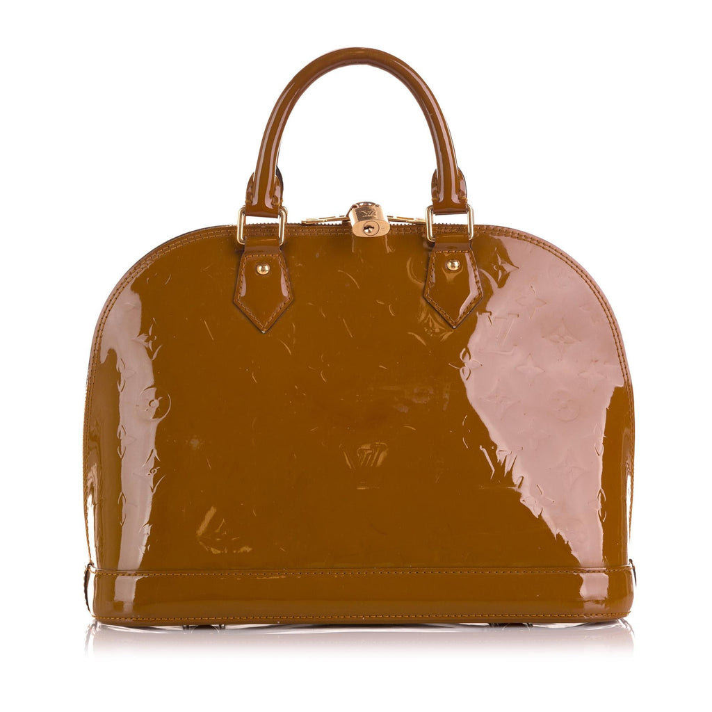 Louis Vuitton Monogram Vernis Alma PM (SHG-KVeSUD)