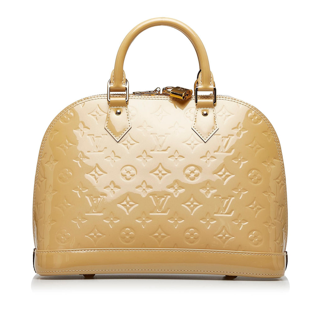 Louis Vuitton Monogram Vernis Alma PM (SHG-YSzmk9)
