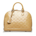 Louis Vuitton Monogram Vernis Alma PM (SHG-YSzmk9)