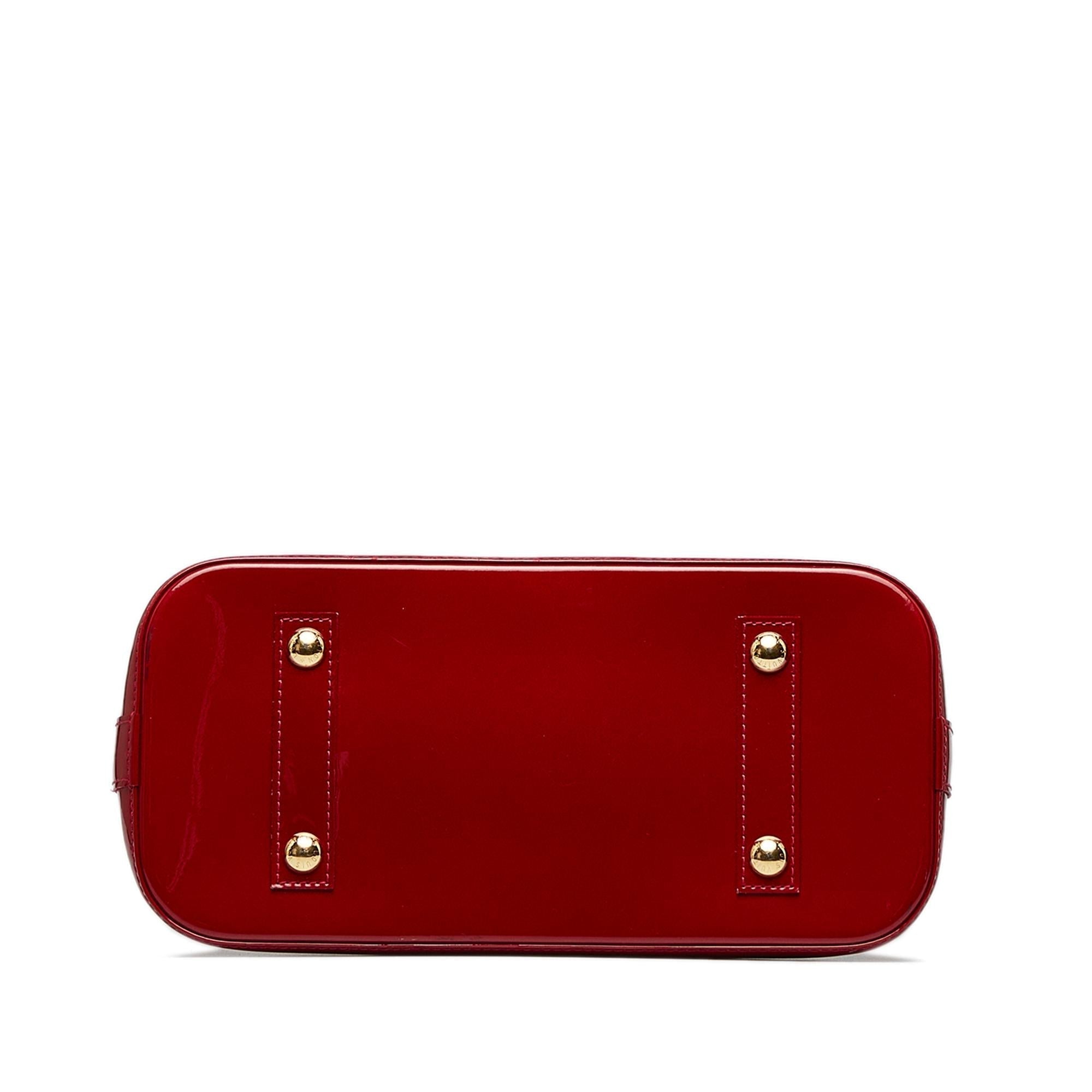 Louis Vuitton Monogram Vernis Alma PM (SHG-oToCAu)