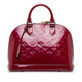Louis Vuitton Monogram Vernis Alma PM (SHG-fGgxKm)