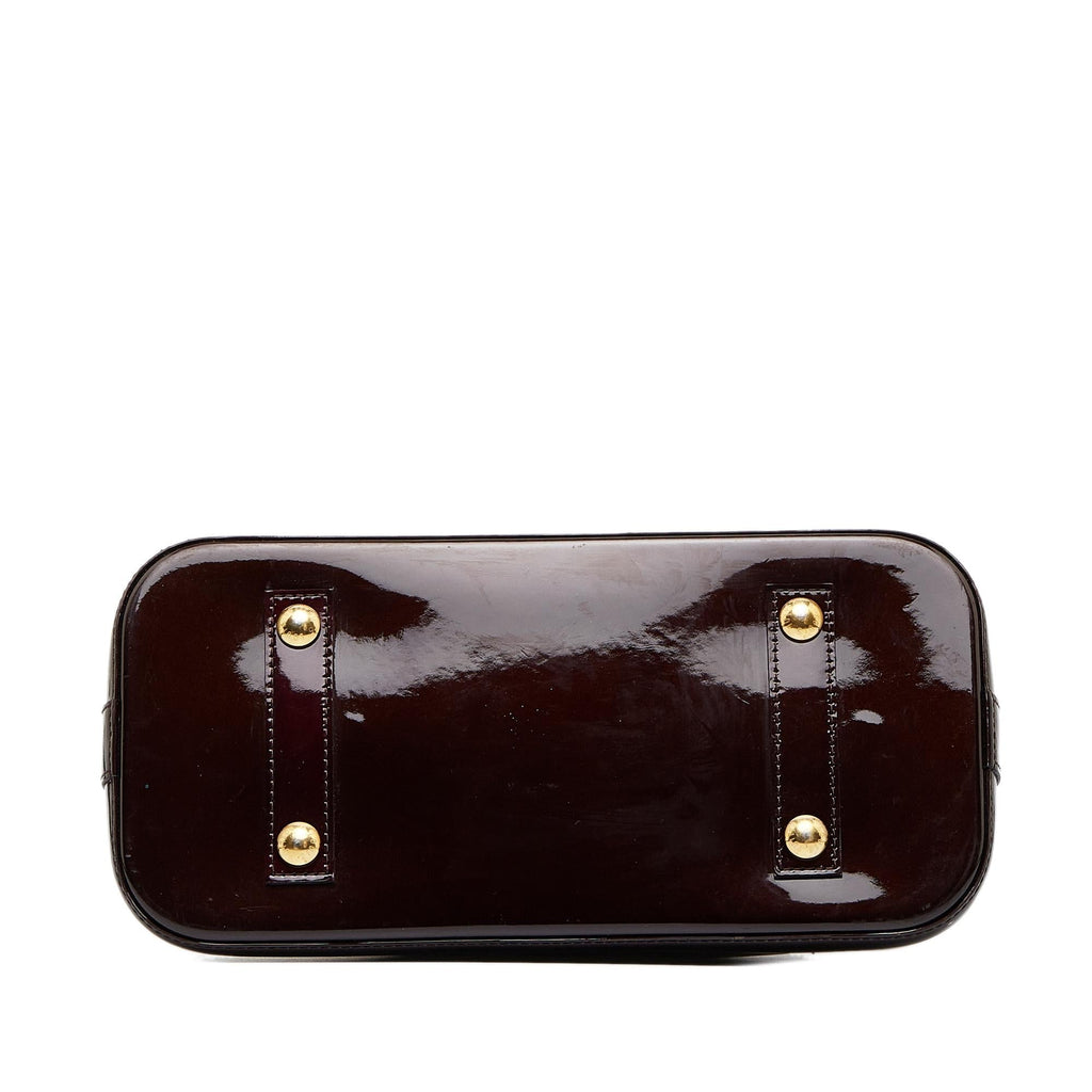 Louis Vuitton Monogram Vernis Alma PM (SHG-SkyOqF)