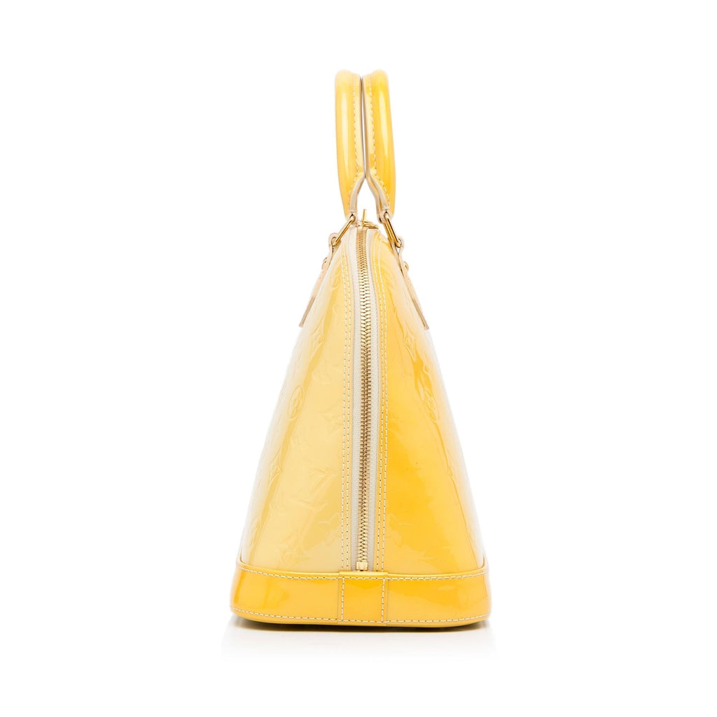 Louis Vuitton Monogram Vernis Alma PM (SHG-eEgf9Q)