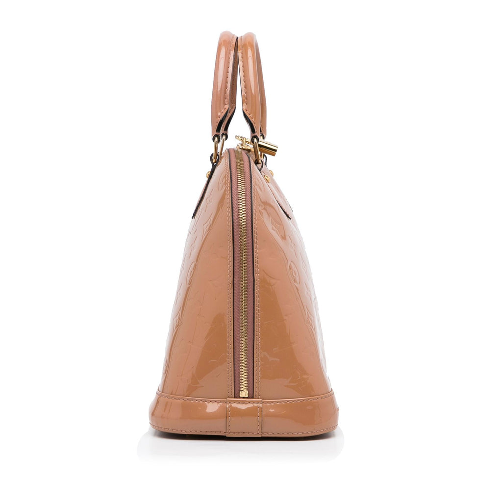 Louis Vuitton Monogram Vernis Alma PM (SHG-TpodTf)