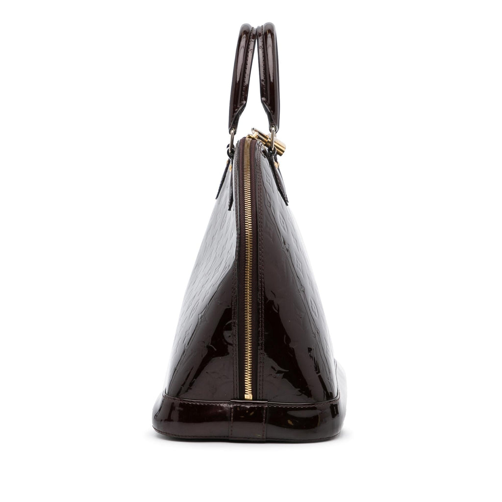 Louis Vuitton Monogram Vernis Alma PM (SHG-1McnUp)