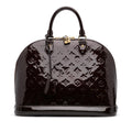 Louis Vuitton Monogram Vernis Alma PM (SHG-1McnUp)