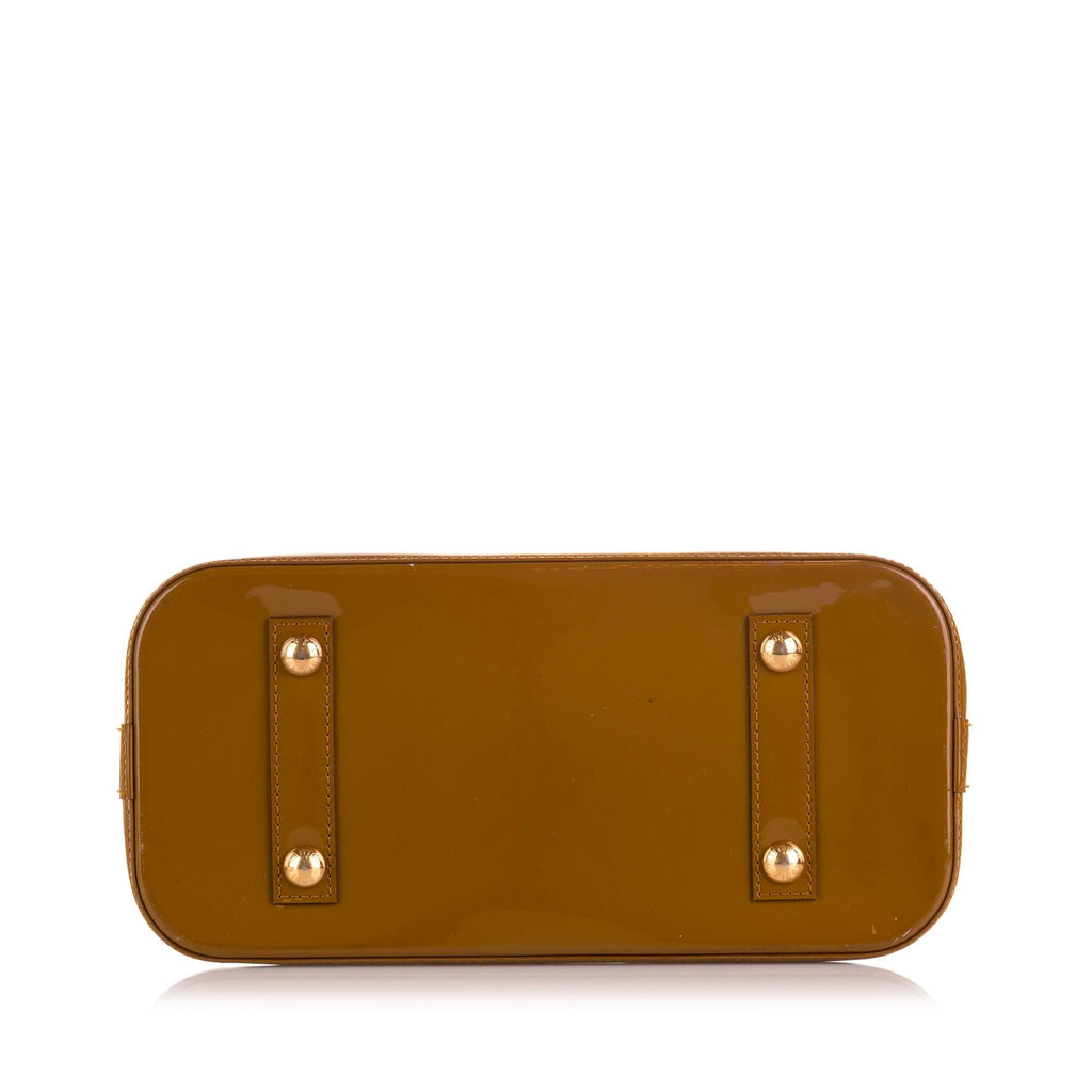Louis Vuitton Monogram Vernis Alma PM (SHG-9nUVc0)
