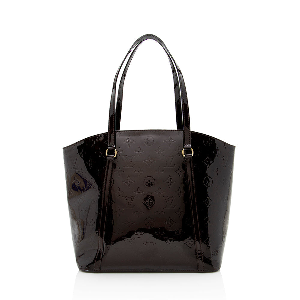 Louis Vuitton Monogram Vernis Avalon MM Tote (SHF-15492)