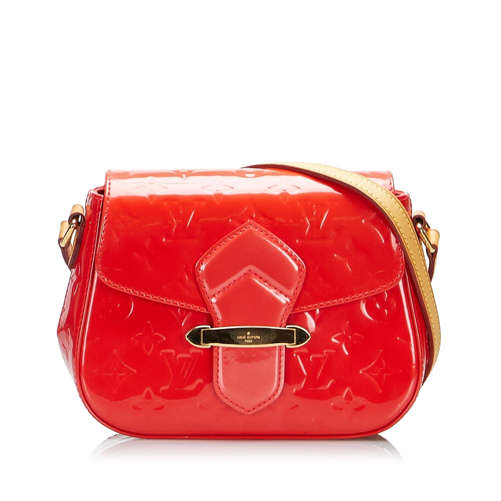 Louis Vuitton Monogram Vernis Bellflower PM (SHG-JHoZkM)